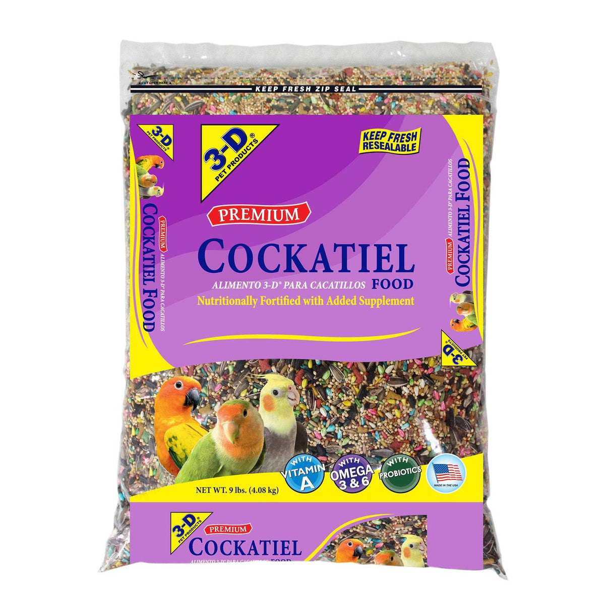 Cockatiel Mix Bird Food Seeds V9462