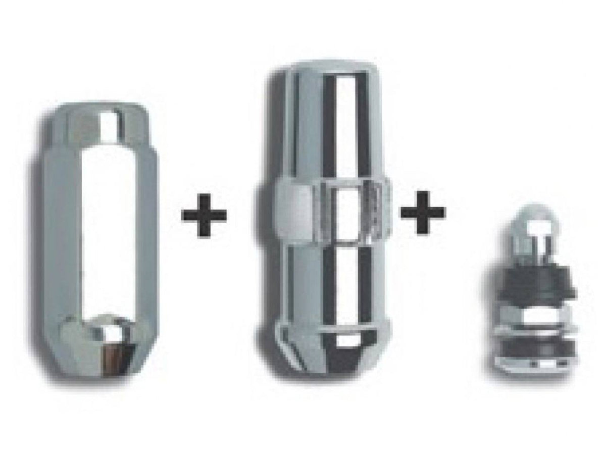 Chrome Cone Seat Acorn Wheel Installation Kit E9182