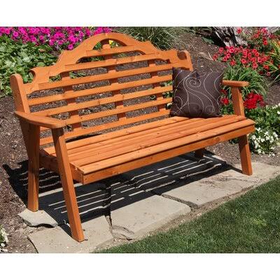 Natural Wood Garden Bench X291