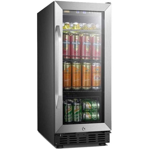15 inch Built in Compressor Beverage Cooler 70 Cans Black K40937