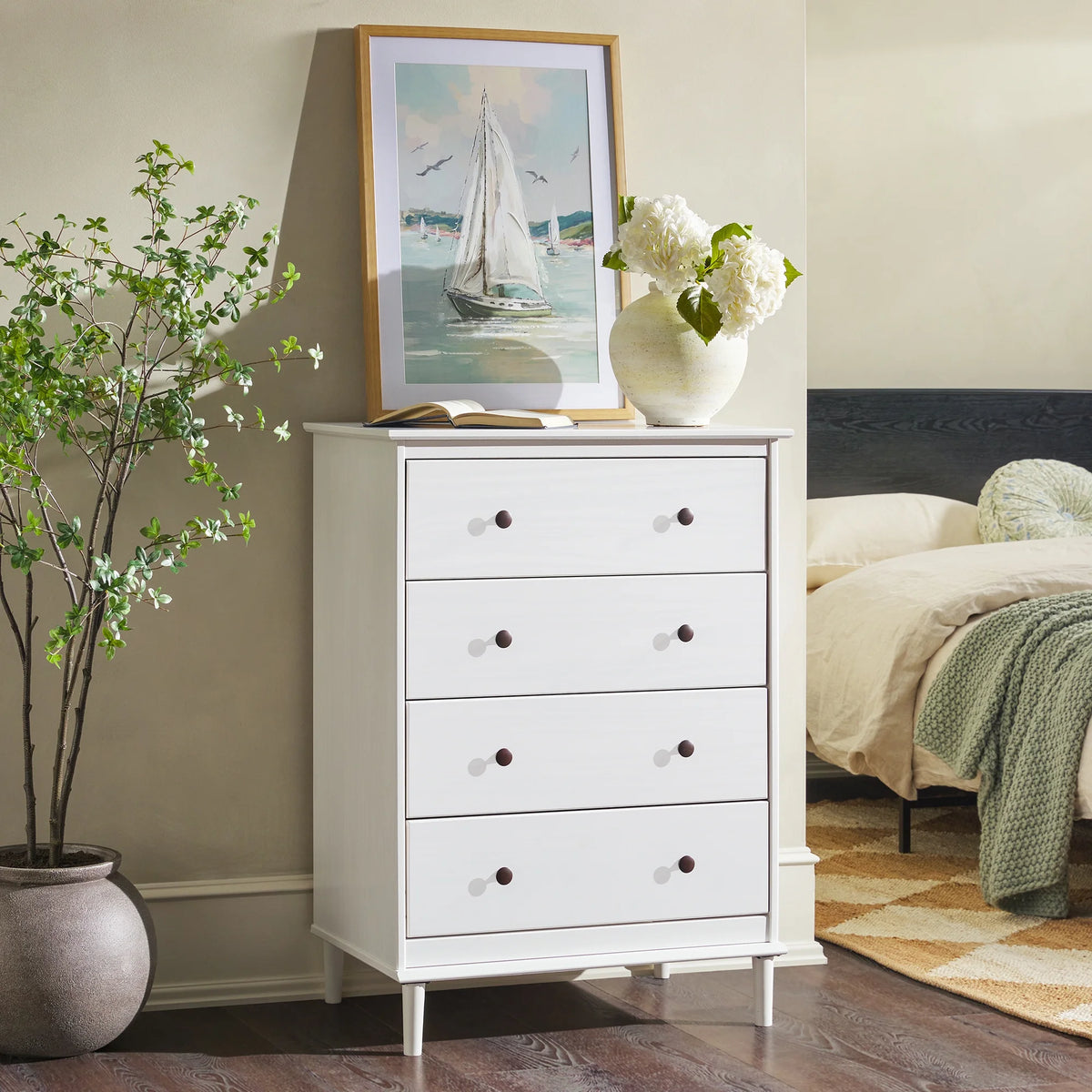 4 Drawer Solid Wood Dresser R3419