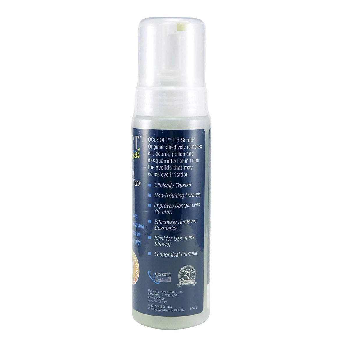 7.25 oz Foaming Eyelid Cleanser X377