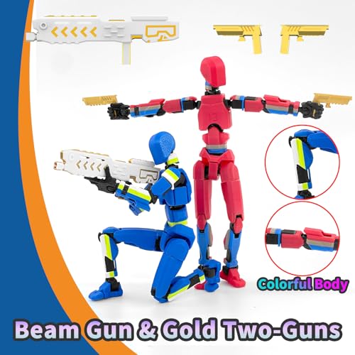 Multi-Colored 5-Pack T13 Action Figure Set with Laser Saber J871548