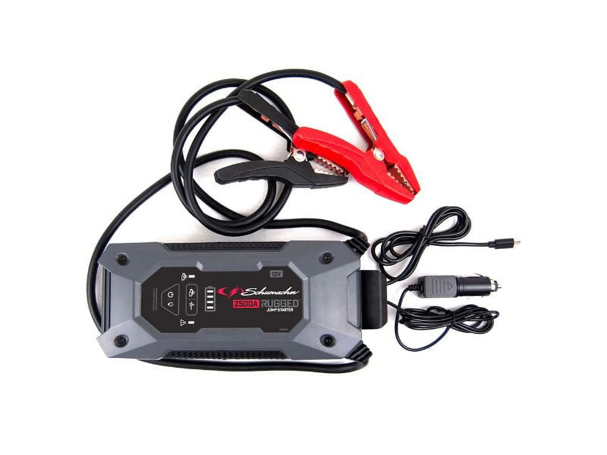 Restored Lithium Jump Starter and USB Power Pack 2500 Peak Amp 12V E80340