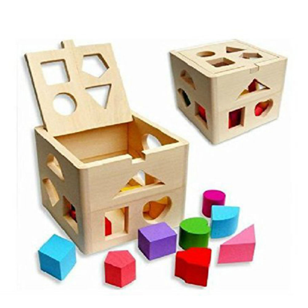 Wooden Building Block Toddler Toys M9804