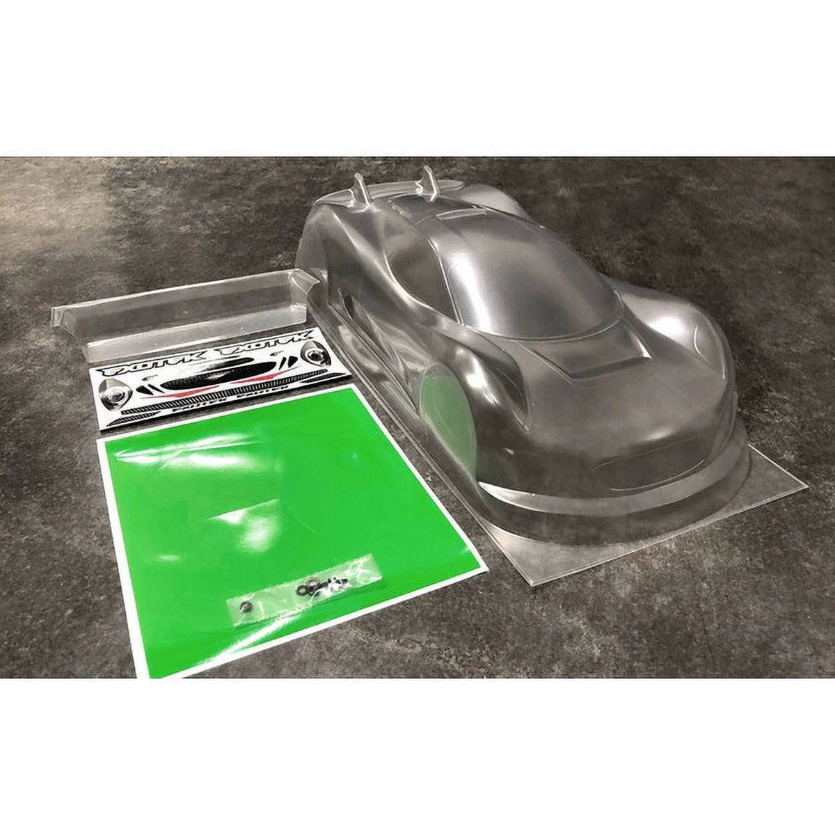 Clear Lexan 1-10 Race Body with Wing F99427