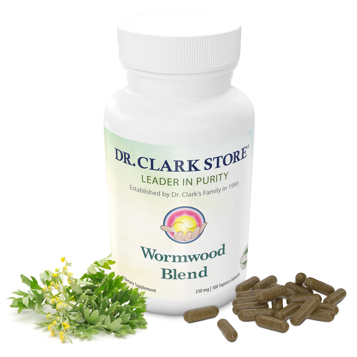 Wormwood Capsules 330 mg 100 Capsules Z676