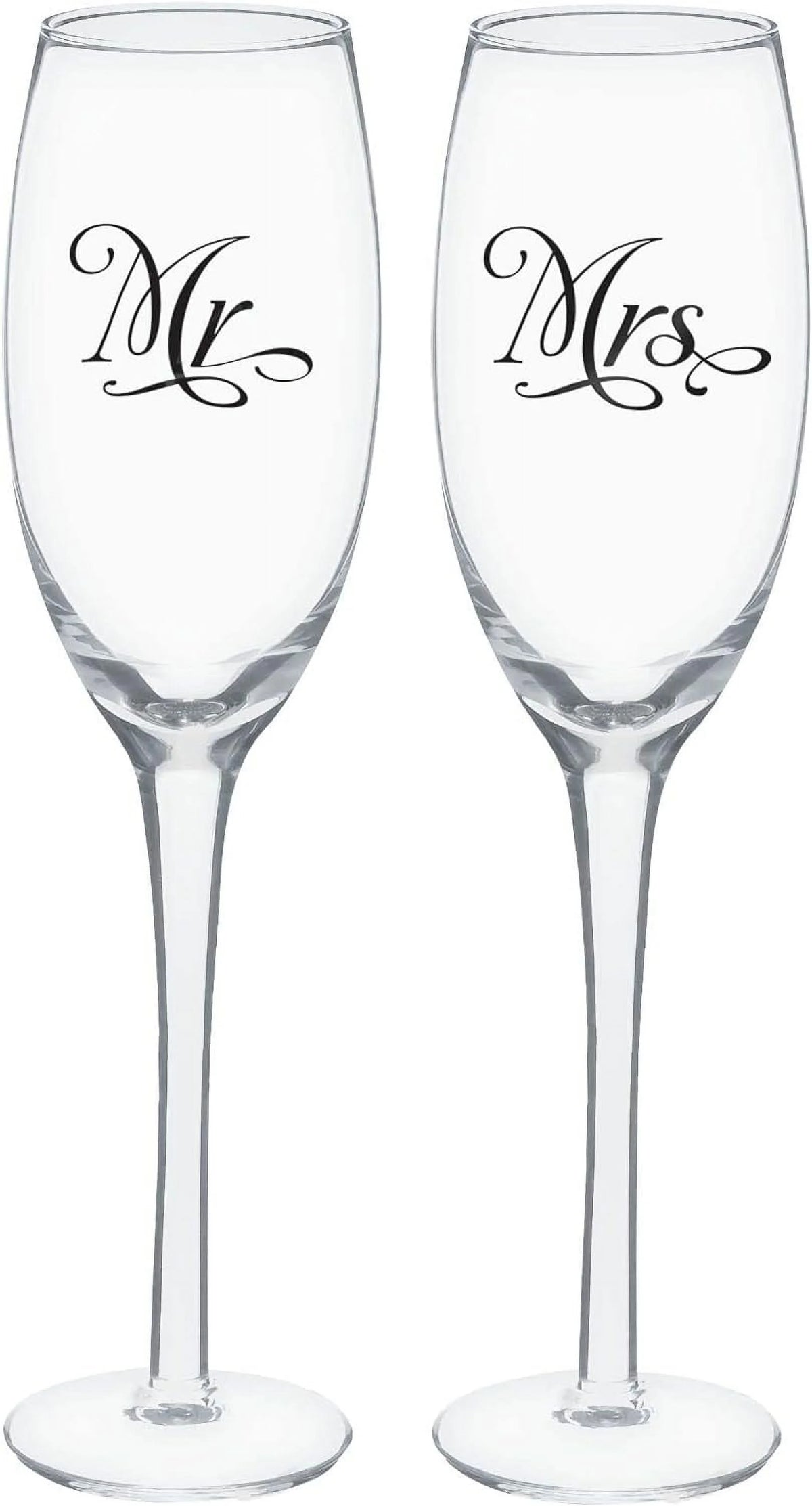2 Pack 7.4 Oz Clear Champagne Glasses I73621