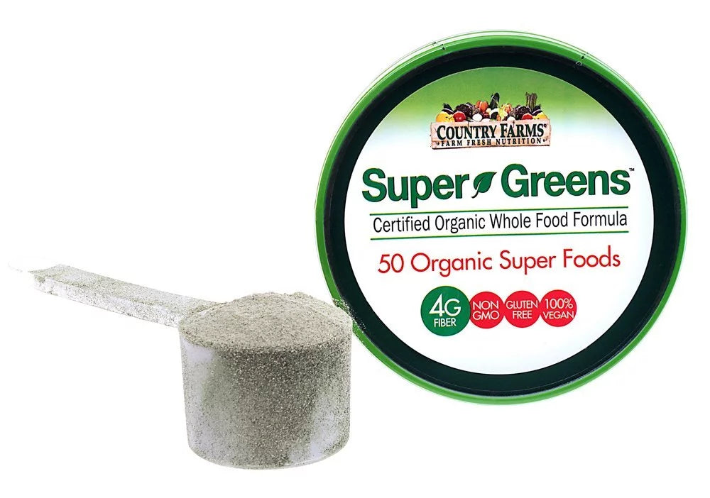 Organic Super Greens Drink Mix 10.6 oz X241
