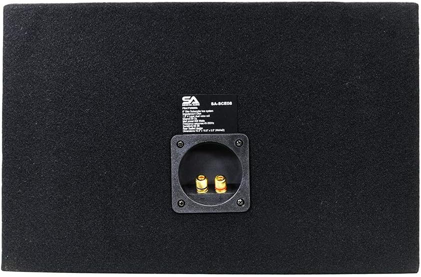 8 Inch 400 Watt Car Audio Subwoofer Enclosure U53458