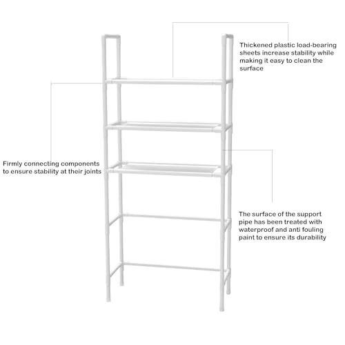 Stainless Steel 3-Layer Bathroom Storage Rack E84201