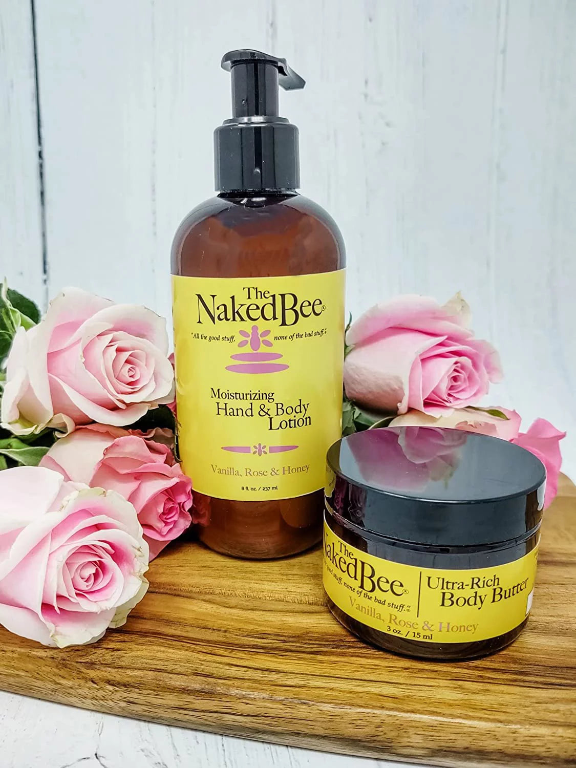 Vanilla Rose & Honey Hand & Body Lotion 8 Oz. J614267