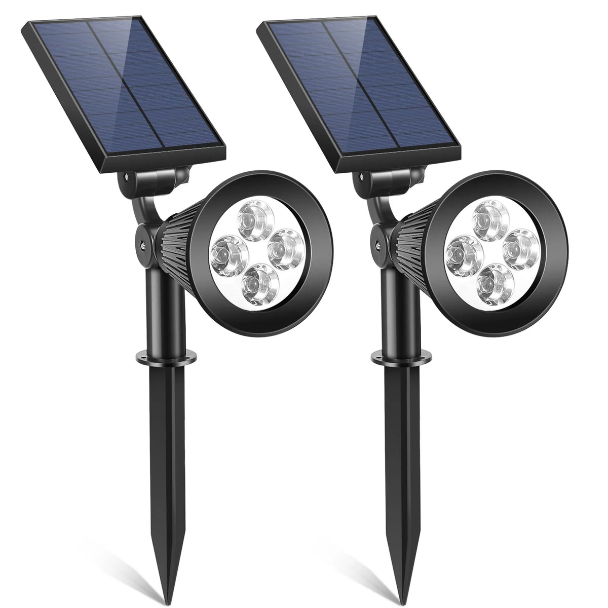 4 Pcs Solar Dusk To Dawn Outdoor Light Z540