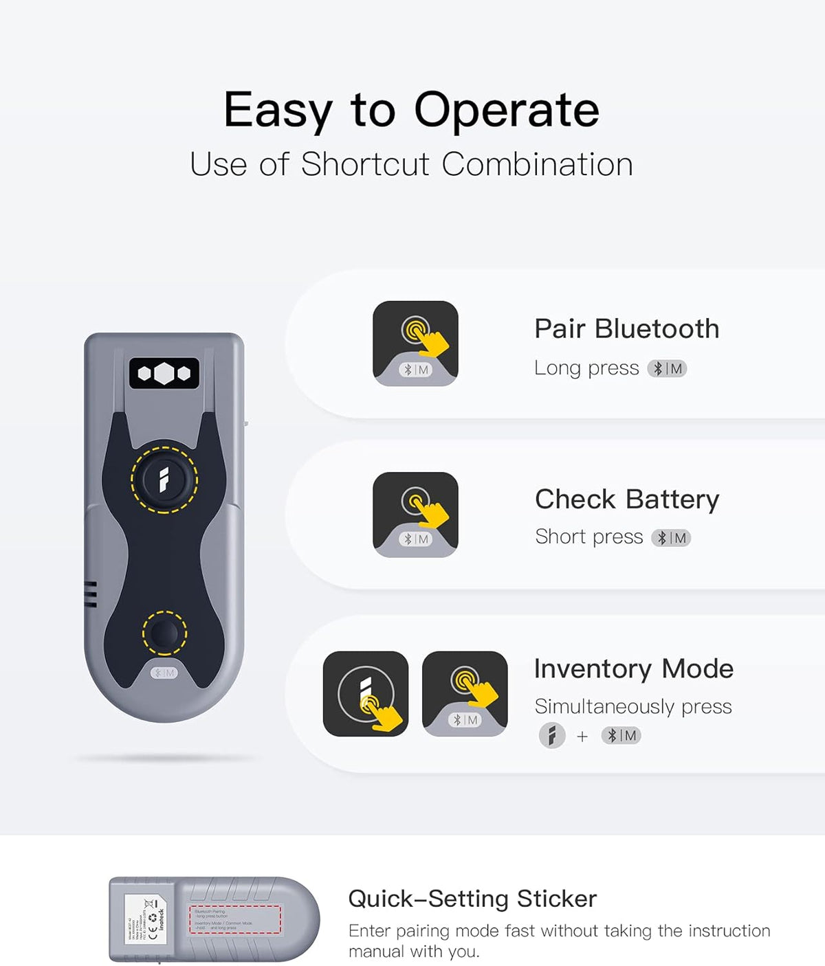2D Bluetooth Scanner S783243