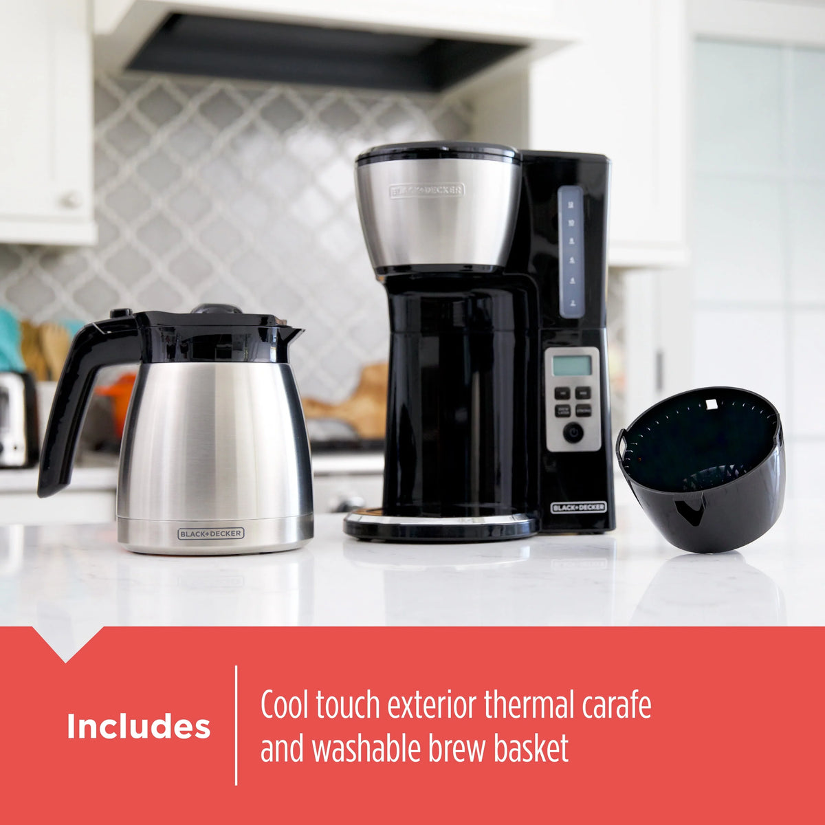 12-Cup Thermal Programmable Coffeemaker A296069
