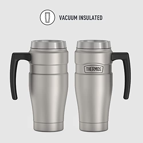16 Ounce Stainless Steel Vacuum-Insulated Travel Mug X2306