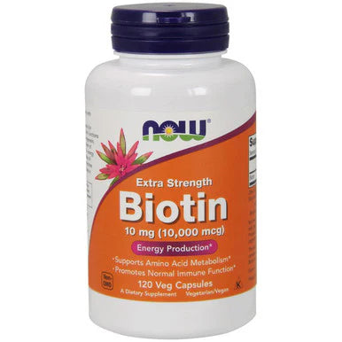 Biotin 10mg 120vc J33262