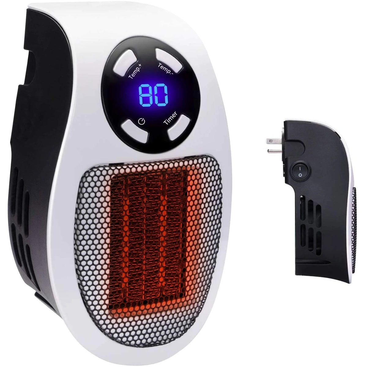 Portable Electric Heater with Adjustable Thermostat D630088