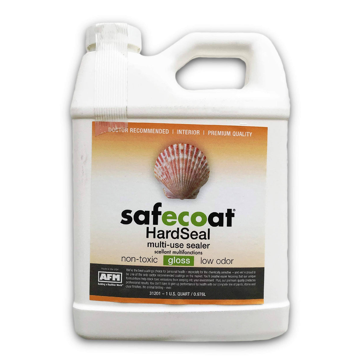 White 32 oz Hard Seal R43938