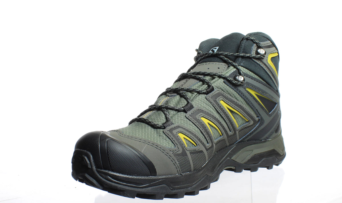 Gray Black Hiking Boots I89738