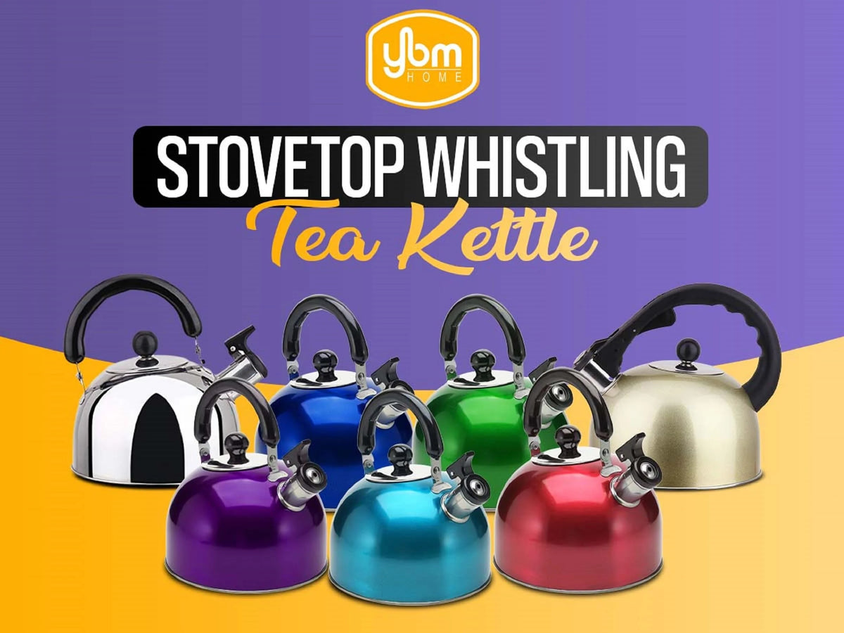 Stainless Steel Whistling Tea Kettle 3L D784