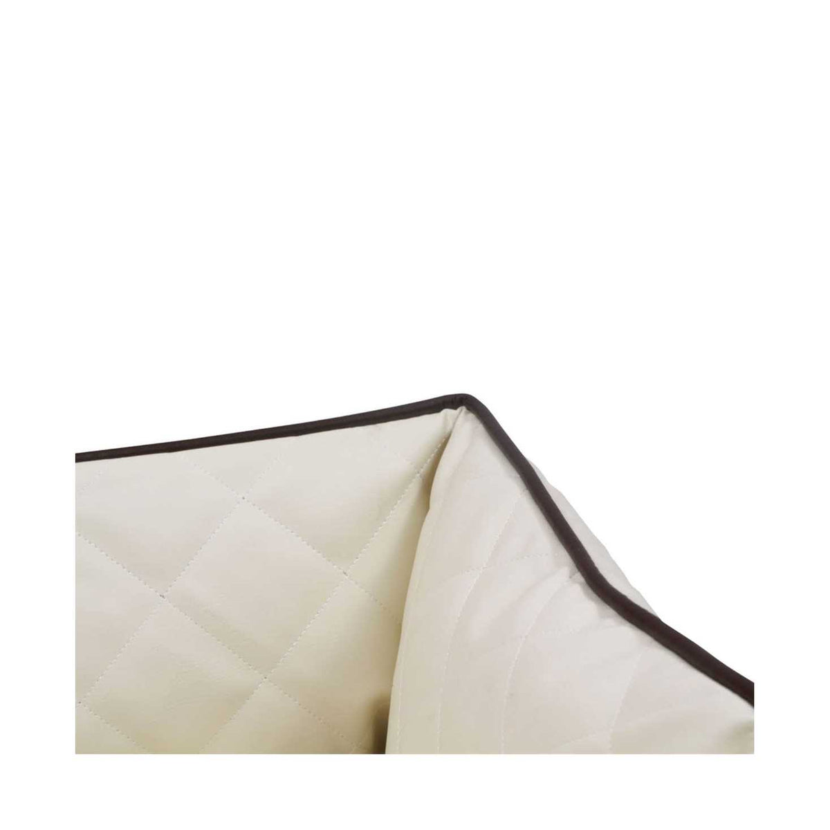 Faux Leather Rectangle Pet Bed D216
