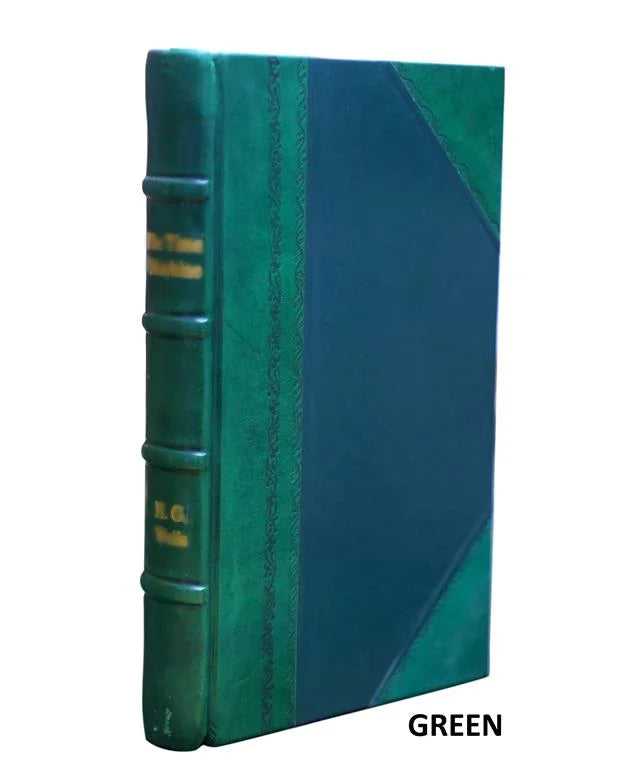 Leather Bound Book D4217
