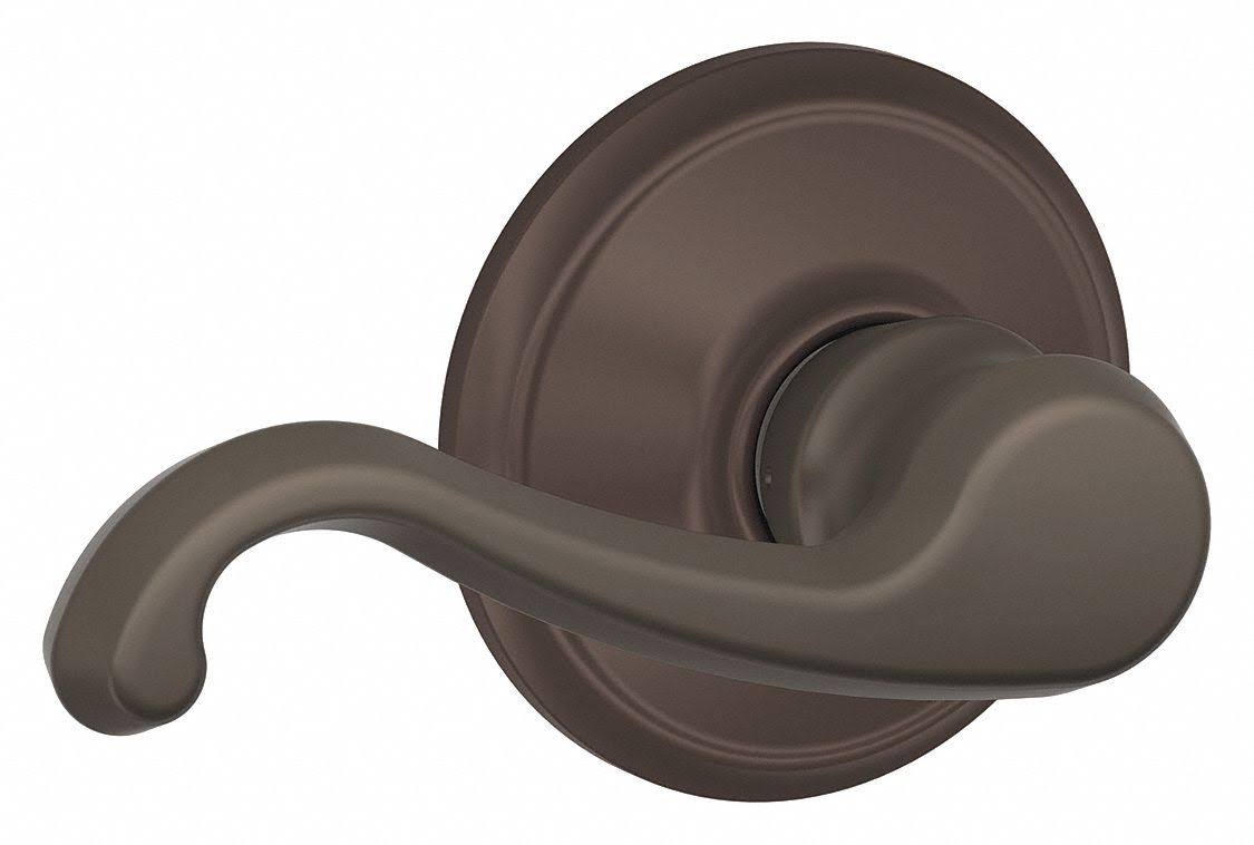Oil Rubbed Bronze Passage Door Lever R72156