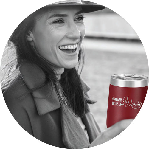 12 oz Stainless Steel Vacuum Insulated Wine Tumbler L667742