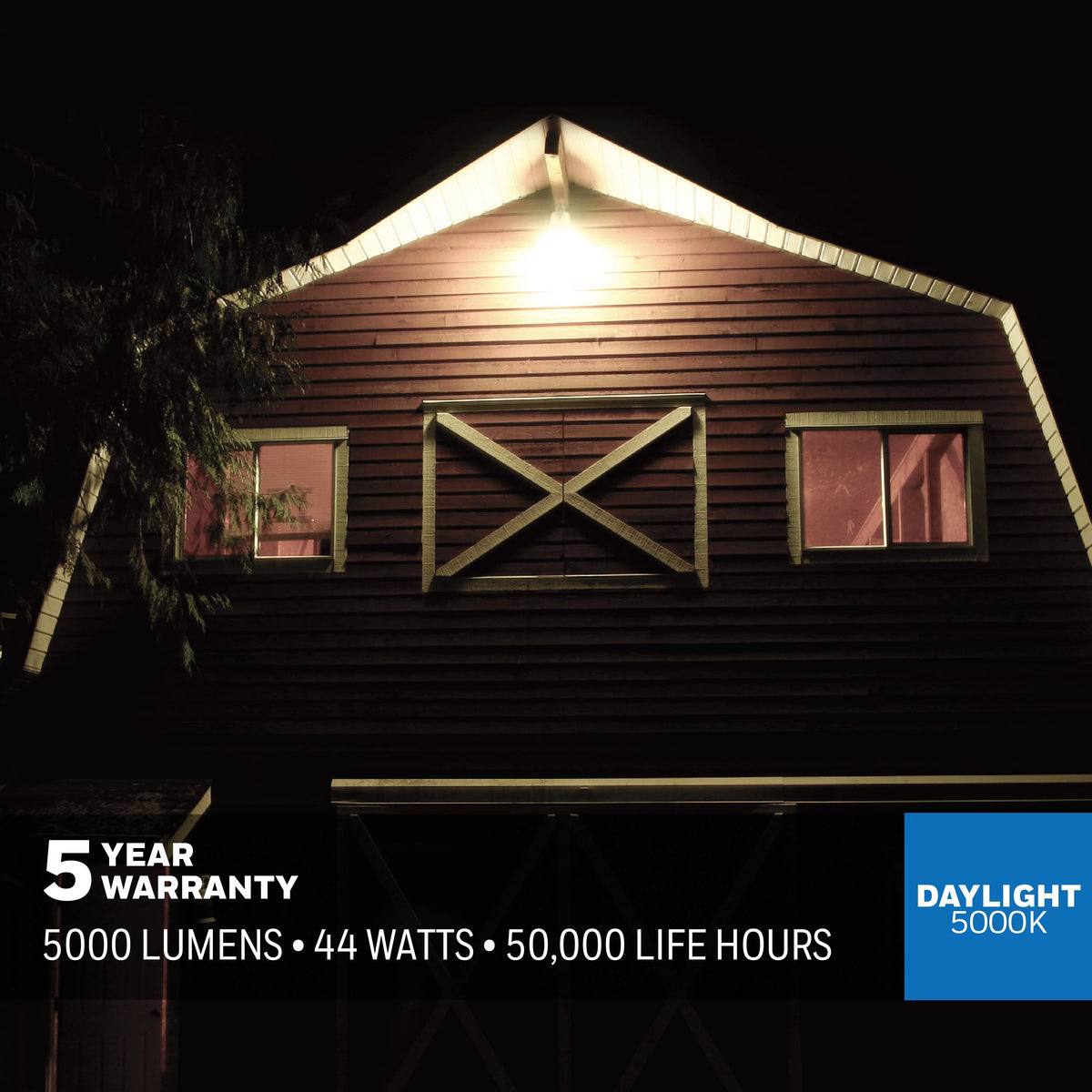 5000 Lumen LED Utility and Barn Light R696