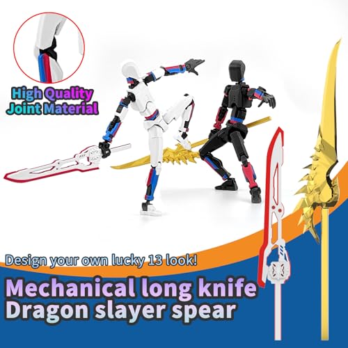 Multi-Colored 5-Pack T13 Action Figure Set with Laser Saber J871548