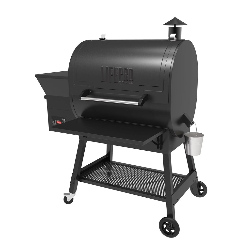 1500 Square Inch Wood Pellet Smoker Grill with Digital Control L15770