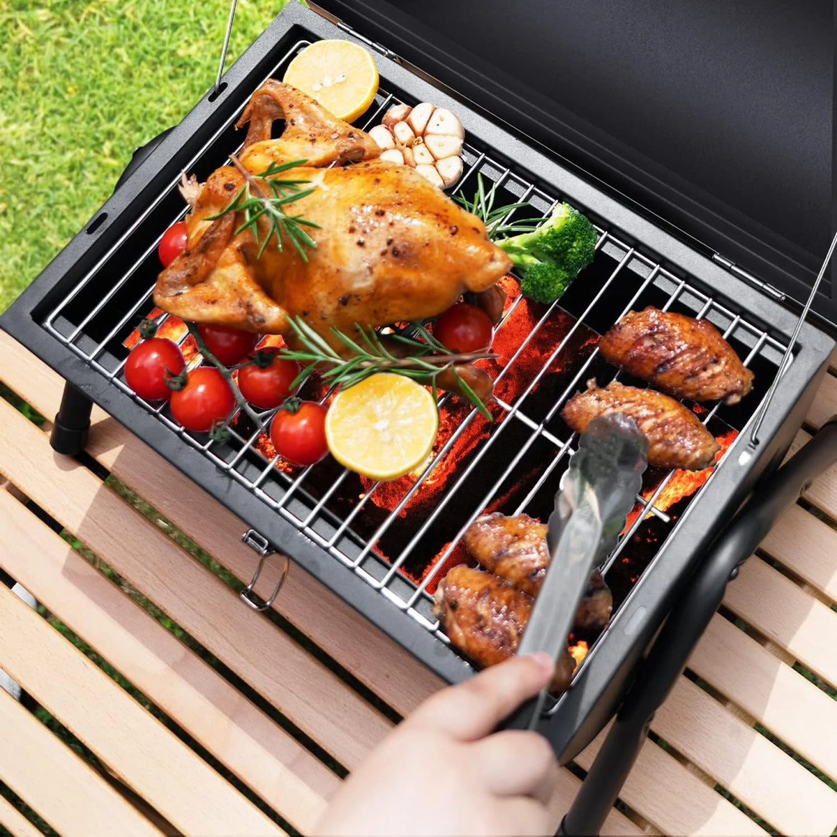 Portable Charcoal Grill G218256