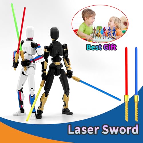 Multi-Colored 5-Pack T13 Action Figure Set with Laser Saber J871548