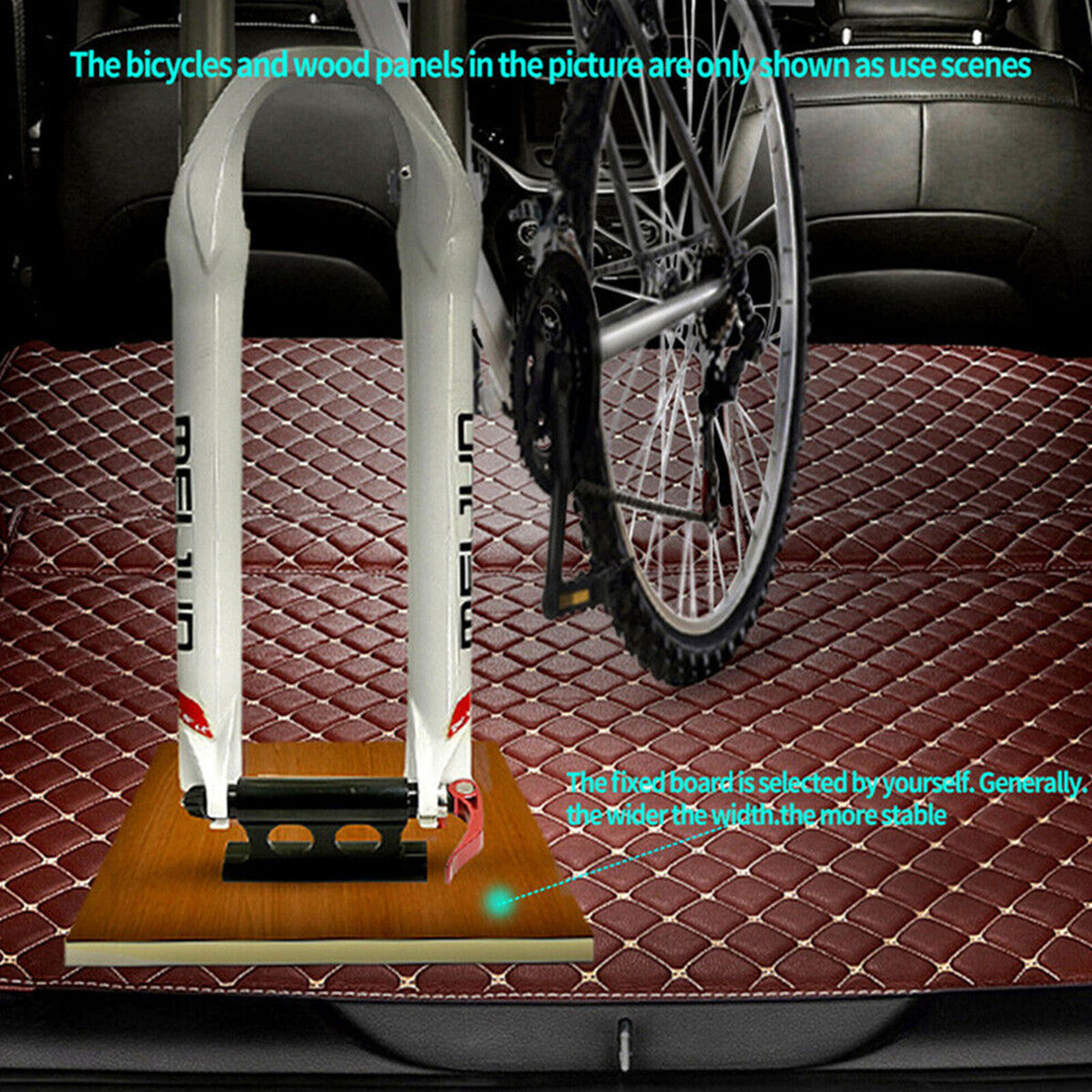 Bicycle Front Fork Quick-release Carrier Mount Rack Y71648