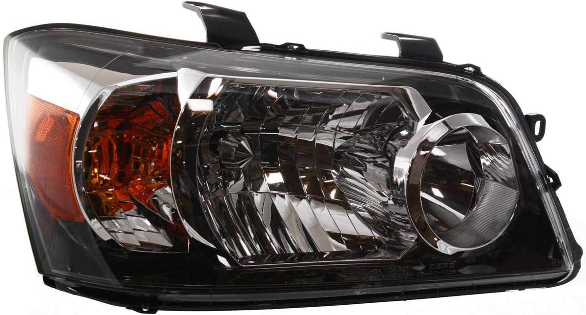 Headlight Lens and Housing Set of 2 for 2007 Toyota Highlander S1714