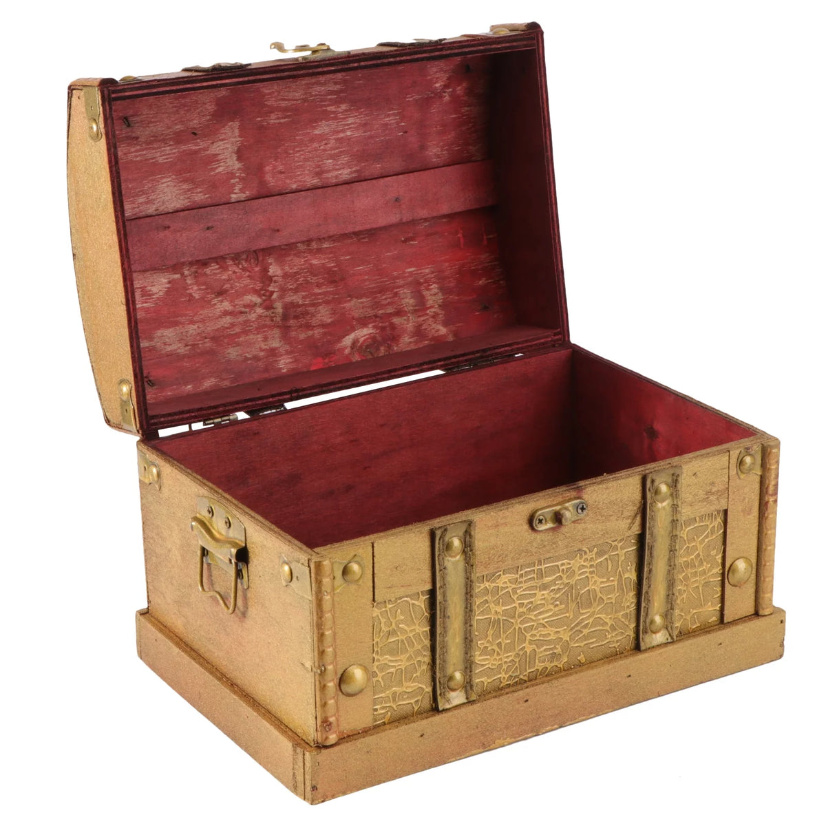 Wooden Jewelry Storage Organizer Treasure Case Size S A583874