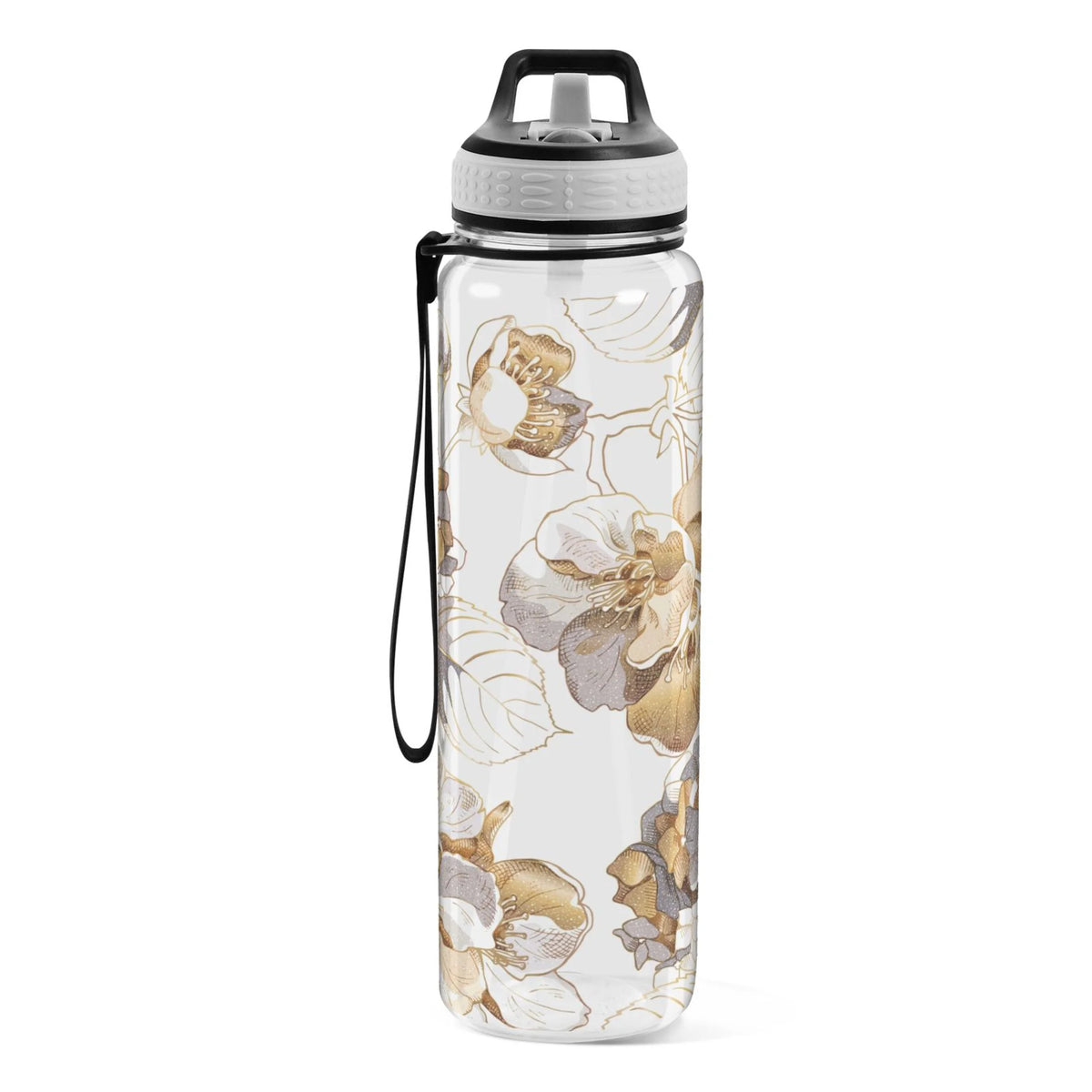 32oz Clear Tritan Water Bottle with Straw A367