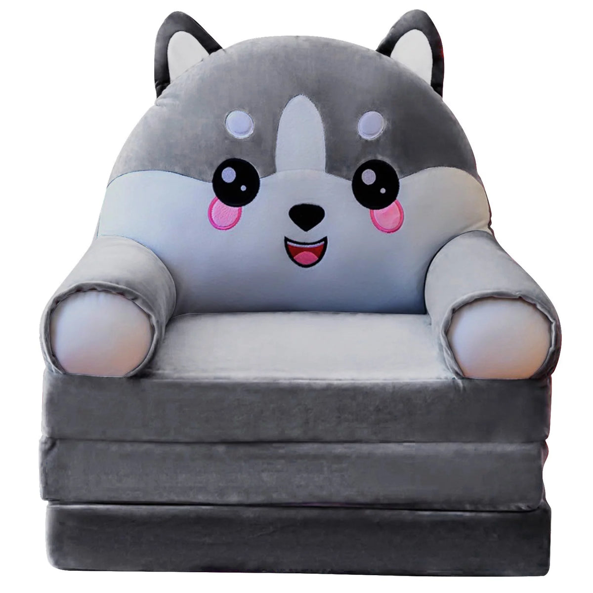 Plush Foldable Kids Sofa Armchair 2 In 1 Sofa Bed S16968