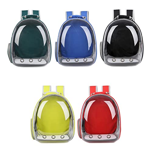 Black Transparent Pet Travel Backpack Carrier G1577
