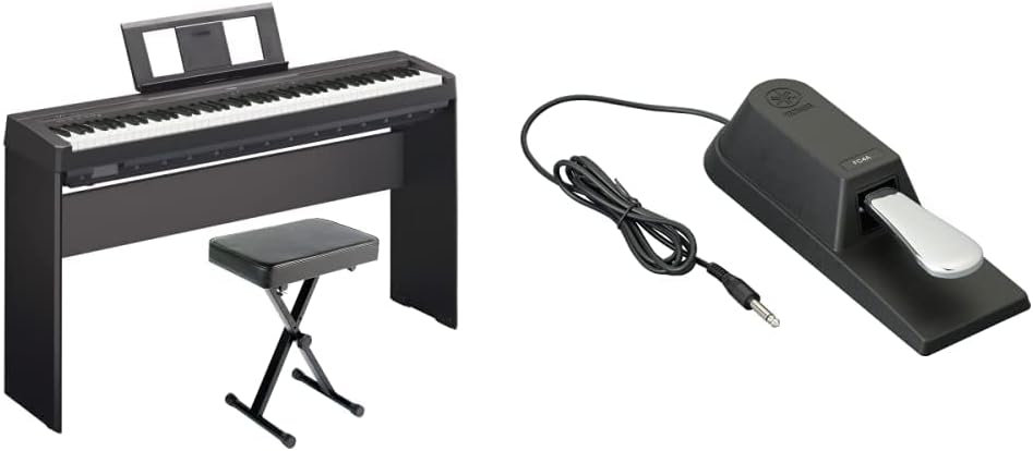88-Key Weighted Digital Piano With Wooden Furniture Stand And Bench O865