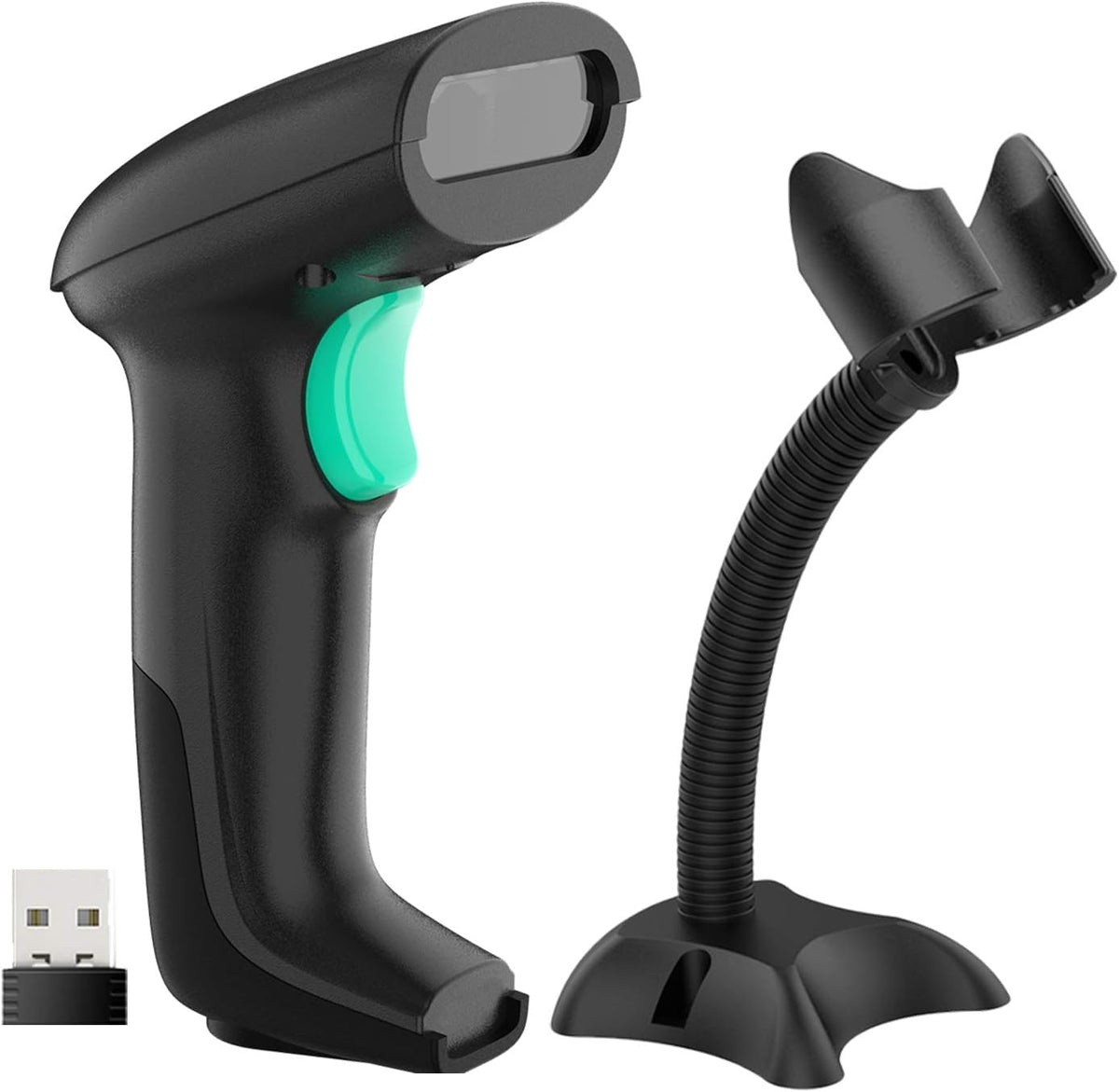 Wireless 2D Barcode Scanner with Hands-Free Stand W23234