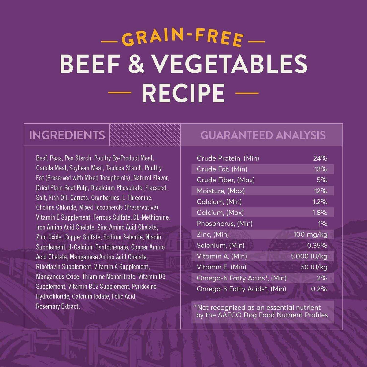 Grain-Free Beef & Vegetable Dry Dog Food M679246