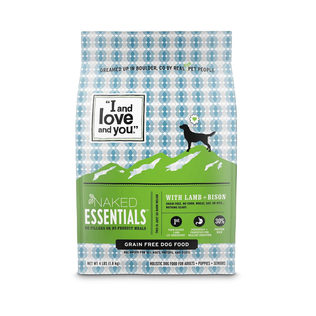 Dry Dog Food Lamb Bison B4169