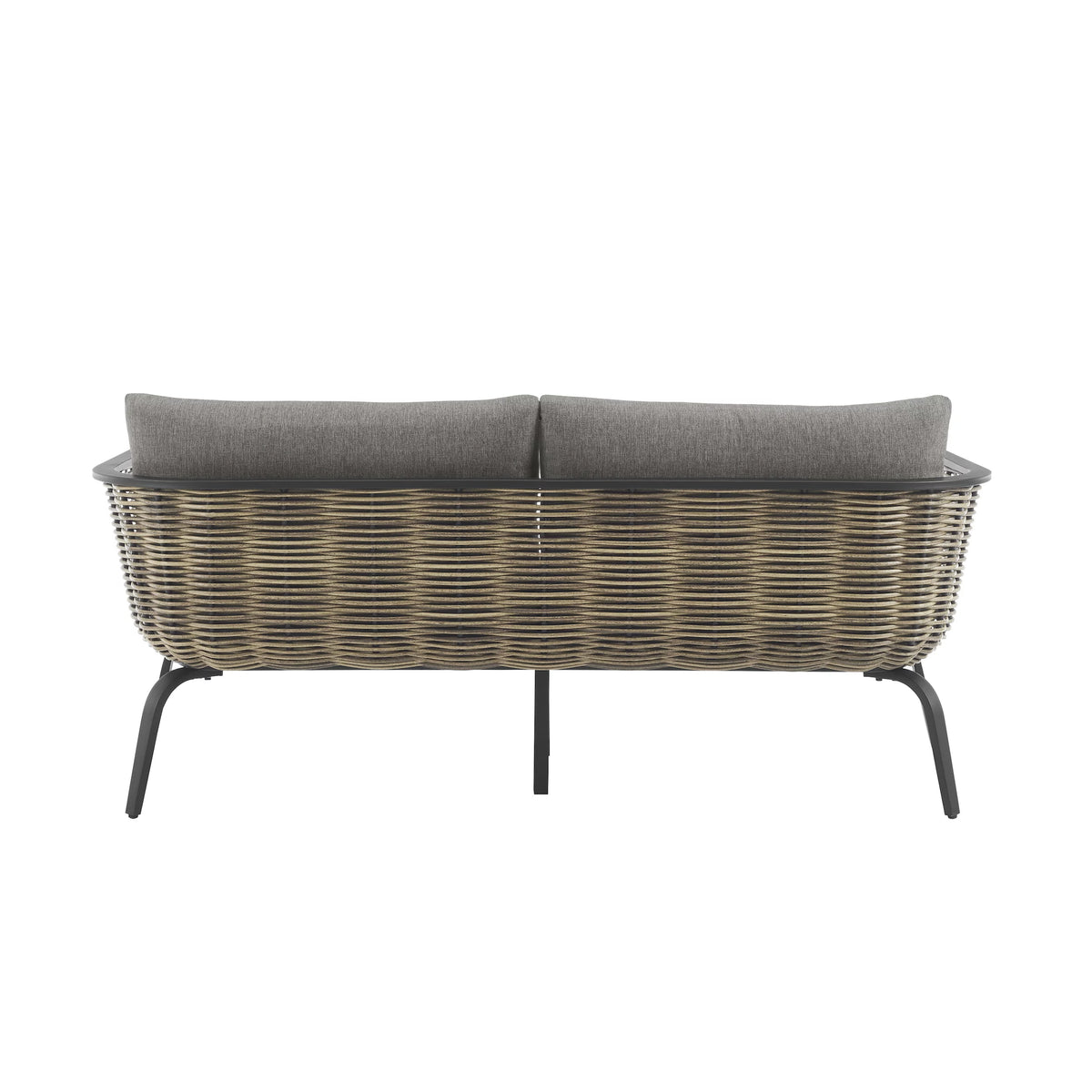 Black Outdoor Loveseat G5481