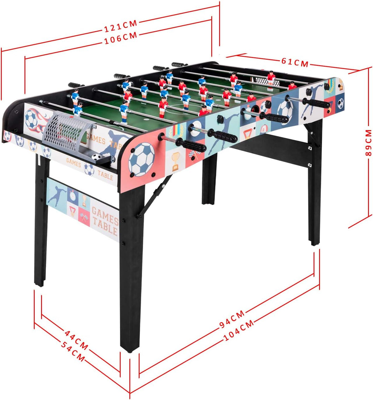 4ft Folding Foosball Table L7202