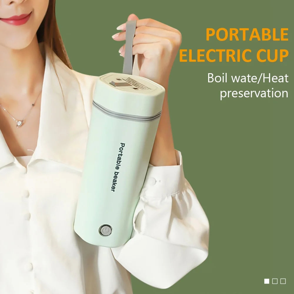 Portable Electric Kettle 350ML Stainless Steel B926556