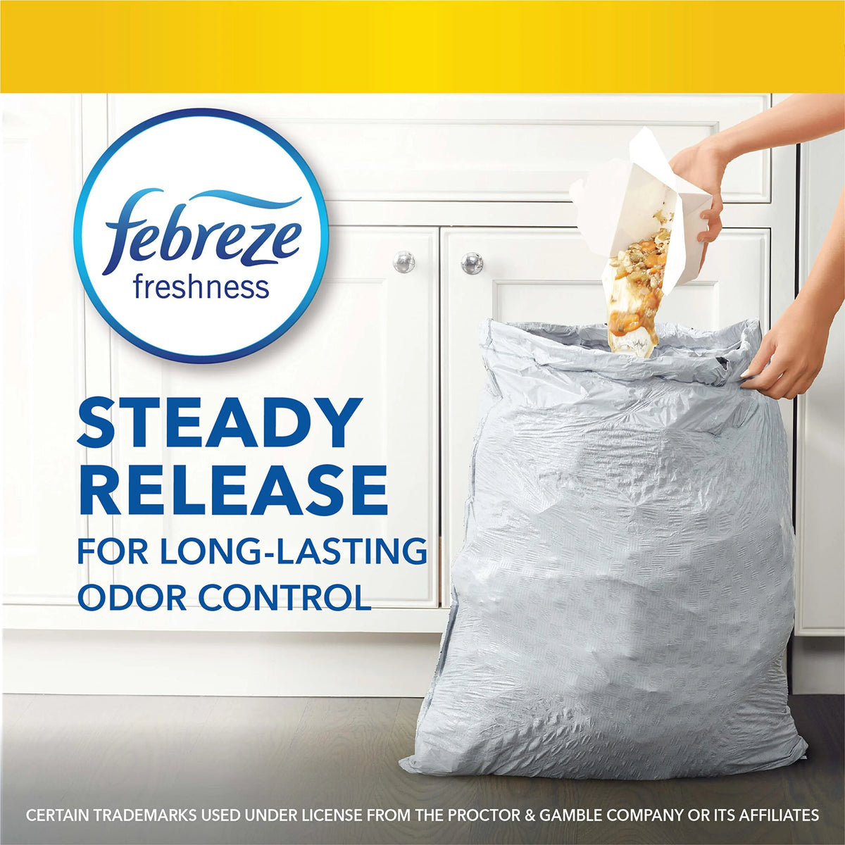 Glad ForceFlex Tall Kitchen Trash Bags, 13 Gallon, Lavender, 80 Count V4003