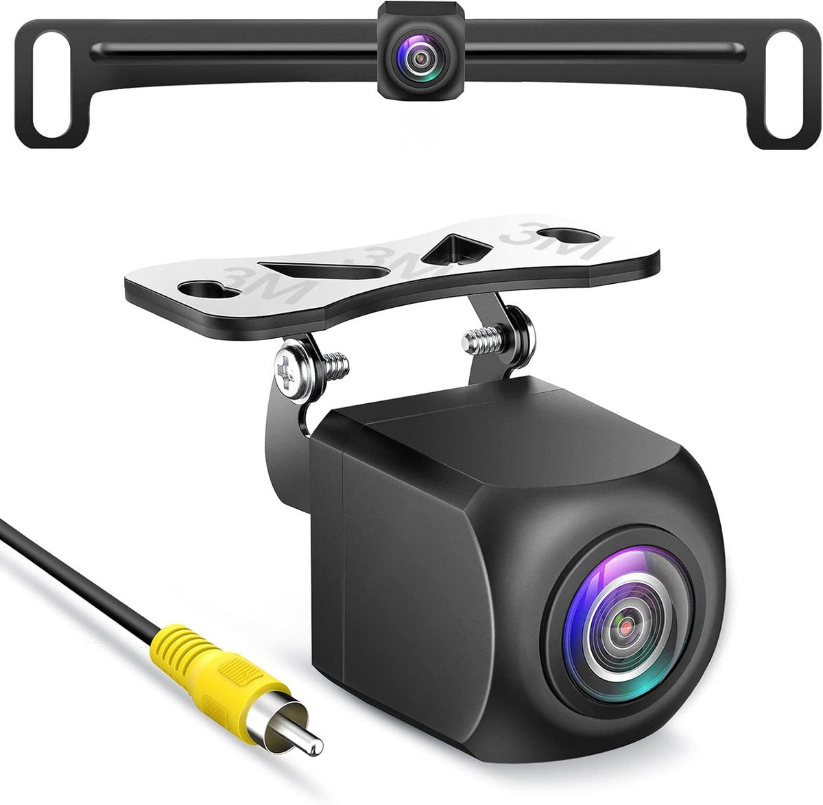 Metal Housing 170 Degree Wide View Angle License Plate Rear View Camera G8340