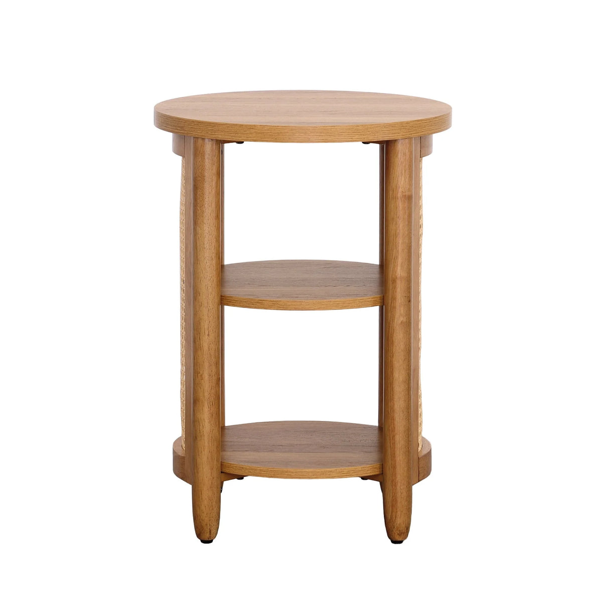 Side Table, Light Honey Finish L390365